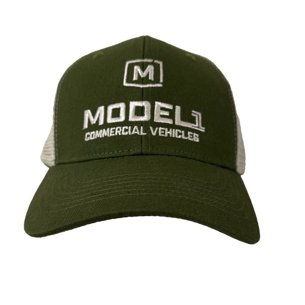 Model Commercial Vehicles Snapback Trucker Hat Green OS A Perfect Promotion